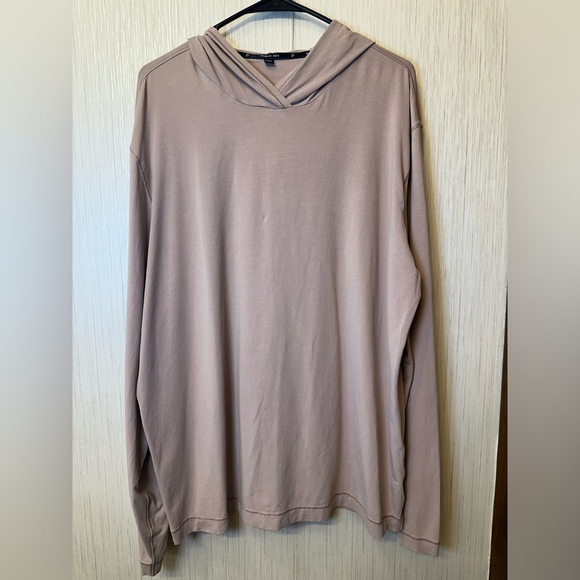 Public Rec Men's Taupe Hoodie Shirt 2XL - Picture 1 of 6